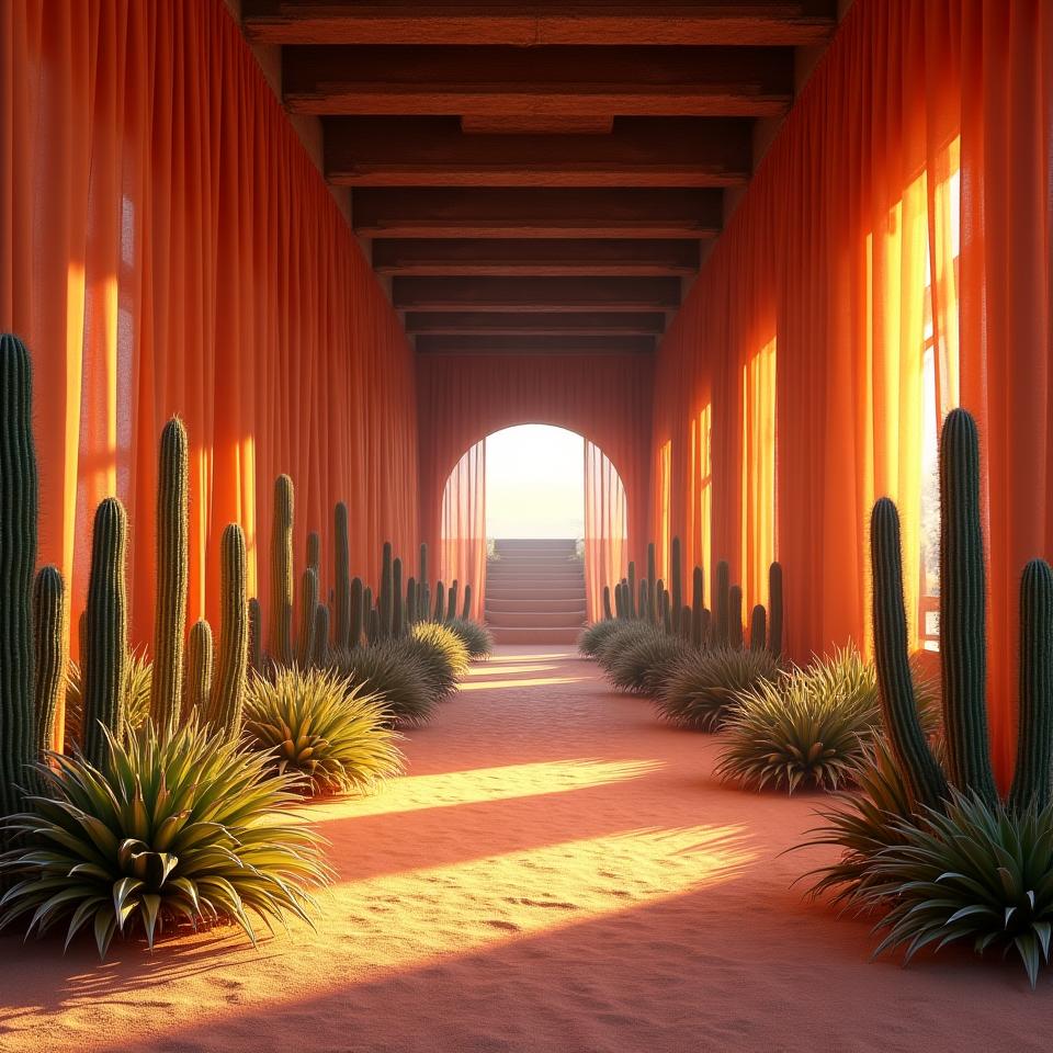 Diseño de eventos deportivos con temática de desierto en Barranquilla