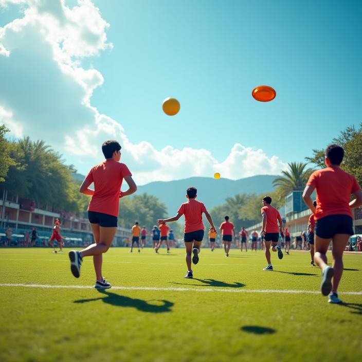 Organización de torneos de ultimate frisbee y dodgeball en Barranquilla